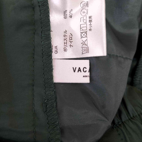 ヴァカンシー VACANCY タマムシストレートパンツ レディース FREE