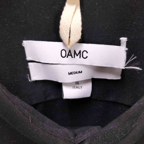 オーエーエムシー OAMC 19AW イタリア製 ロゴ刺繍 フォトプリント L/S シャツ メンズ import:M