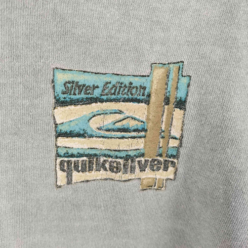 クイックシルバー Quiksilver USA製 90S S/S 両面プリントTee メンズ import:XL