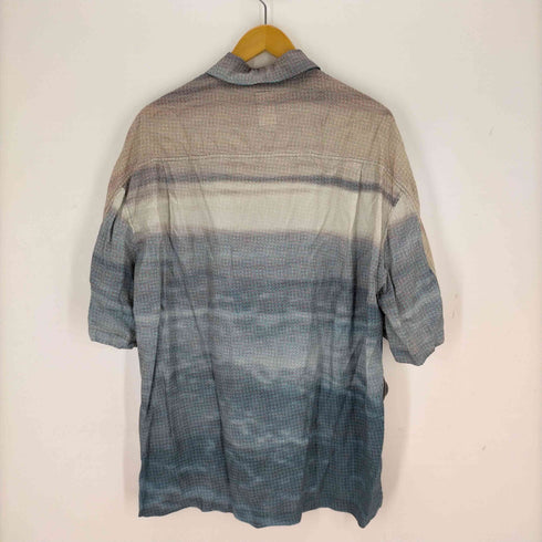 ネーム Name. OCEAN PRINTED OPEN COLLAR SHIRT メンズ JPN:3
