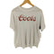HeF-T USA製 フロントロゴプリントTee Coors シングルステッチ 企業Tee メンズ import:L