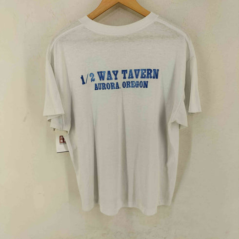 HeF-T USA製 フロントロゴプリントTee Coors シングルステッチ 企業Tee メンズ import:L