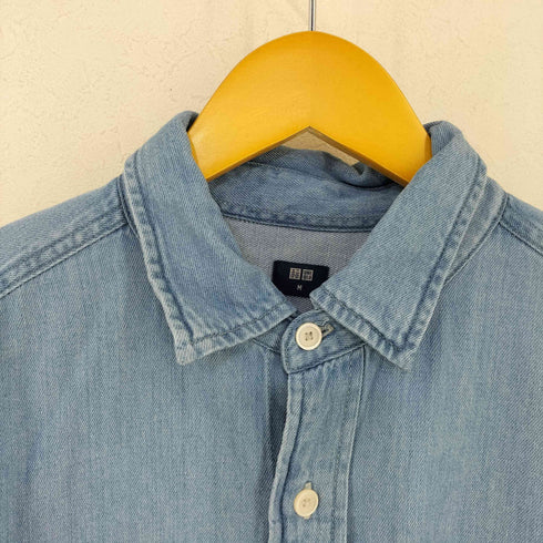 ユニクロ UNIQLO 25SS デニムオーバーシャツ メンズ JPN:M