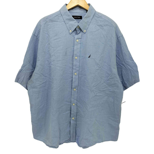 ノーティカ NAUTICA 90-00S オーバーサイズ S/S ボタンダウンシャツ メンズ 18