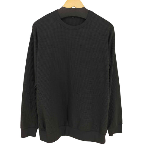 ムジルシリョウヒン 無印良品 乾きやすいワッフルT UVカット メンズ JPN:L
