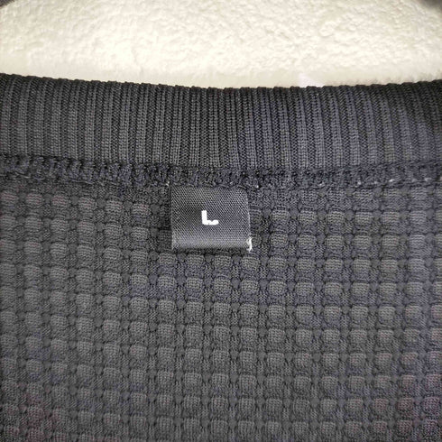 ムジルシリョウヒン 無印良品 乾きやすいワッフルT UVカット メンズ JPN:L