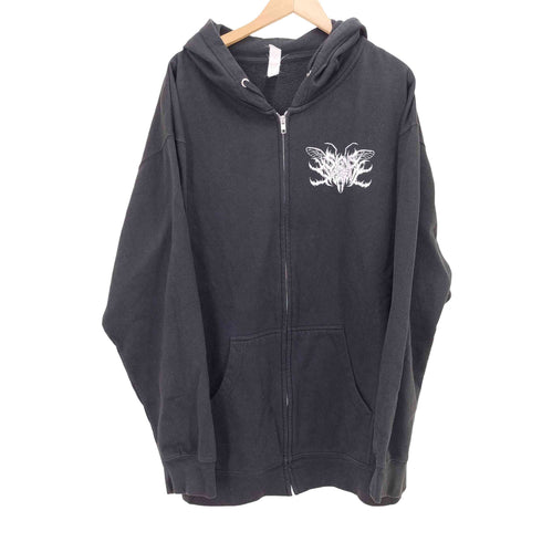 INDEPENDENT TRADING COMPANY ボディ デスコア バンド ブルータル ロゴ フルジップ パーカー メンズ