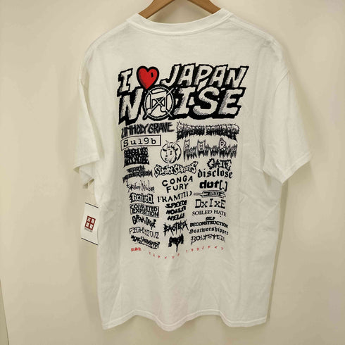 GILDANボディ I LOVE JAPAN NOISE バンド フェス プリント S/S Tシャツ メンズ JPN:L