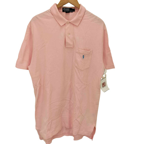 ポロバイラルフローレン Polo by RALPH LAUREN ポニー刺繍 S/S ポロシャツ メンズ import:M