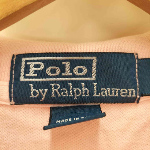 ポロバイラルフローレン Polo by RALPH LAUREN ポニー刺繍 S/S ポロシャツ メンズ import:M
