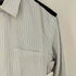 コムデギャルソンオムドゥ COMME des GARCONS HOMME DEUX ウール切り替え ストライプシャツ メンズ JPN:S