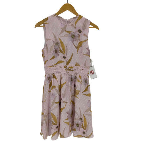 テッドベーカー TED BAKER Rontie Cabana Floral Clip Dot Skater Dress レディース JPN:0