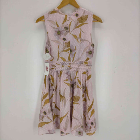 テッドベーカー TED BAKER Rontie Cabana Floral Clip Dot Skater Dress レディース JPN:0