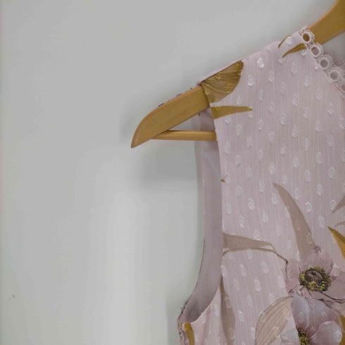 テッドベーカー TED BAKER Rontie Cabana Floral Clip Dot Skater Dress レディース JPN:0