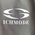 ICHMODE ロゴプリント ダブルジップブルゾン 裾ドローコード レディース