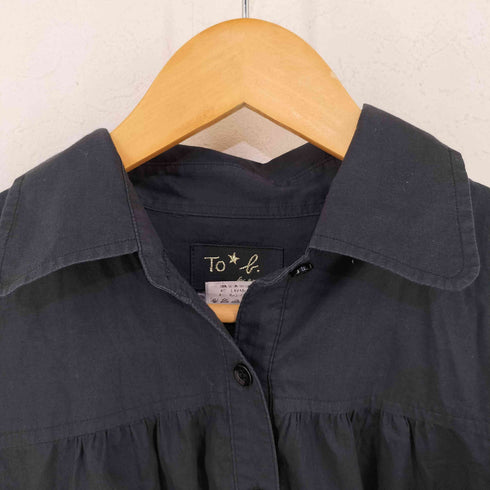 トゥービーバイアニエスベー To b. by agnes b. L/S ビックカラーシャツ レディース JPN:36