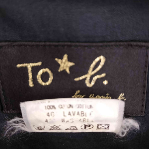 トゥービーバイアニエスベー To b. by agnes b. L/S ビックカラーシャツ レディース JPN:36