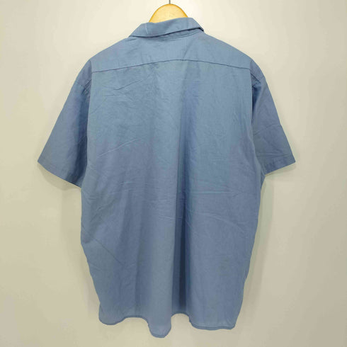 シンタス CINTAS メキシコ製 企業ロゴ刺繍 S/S ワーク シャツ メンズ XL-SS