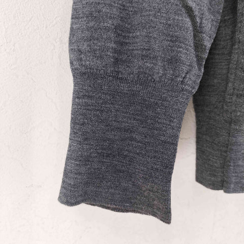 コムデギャルソンオム COMME des GARCONS HOMME コラボデザイン ロングスリーブ ウール ポロシャツ メンズ JPN:L