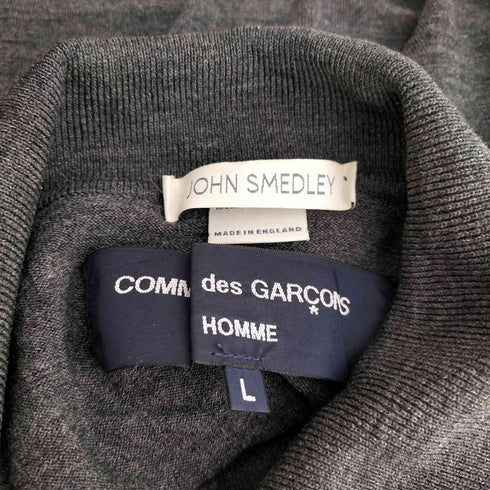 コムデギャルソンオム COMME des GARCONS HOMME コラボデザイン ロングスリーブ ウール ポロシャツ メンズ JPN:L