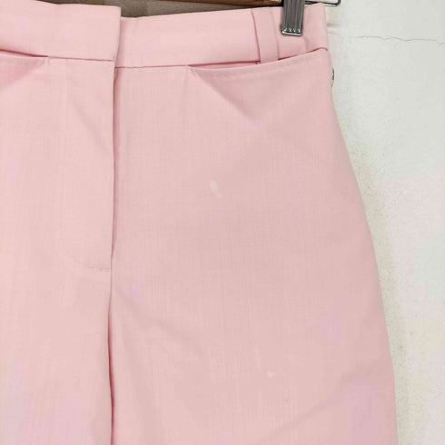 バーバリー BURBERRY スナップボタン ポケット ショートスラックスパンツ レディース 34