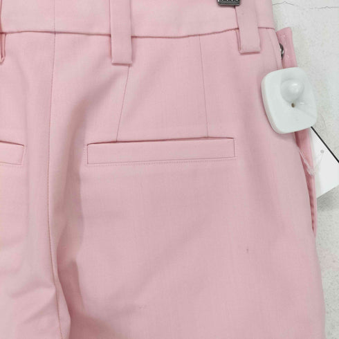 バーバリー BURBERRY スナップボタン ポケット ショートスラックスパンツ レディース 34