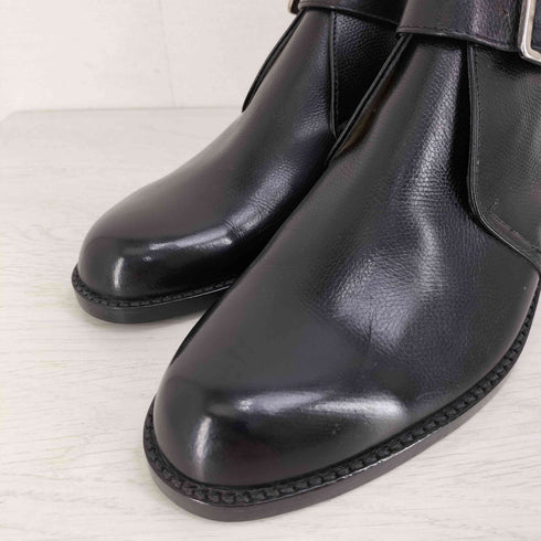 ギンザワシントン 銀座ワシントン GINZA washington レザー モンク ストラップ ブーツ レディース JPN:24.5