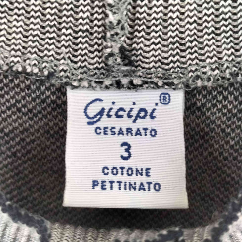 ジチピ gicipi ハイネック 半袖ニット メンズ 3