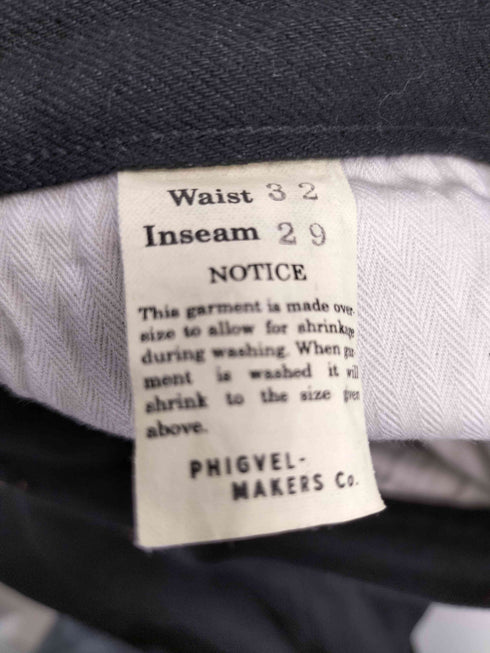 フィグベルメーカーズアンドコー PHIGVEL MAKERS & Co. CLASSIC JEANS Lot301 DENIM PANTS メンズ JPN:2