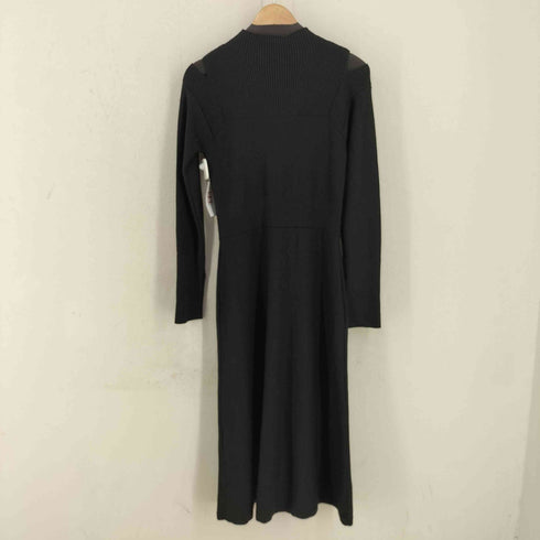 エヌナチュラルビューティーベーシック N.NATURAL BEAUTY BASIC コールドショルダーニットワンピース レディース JPN:M