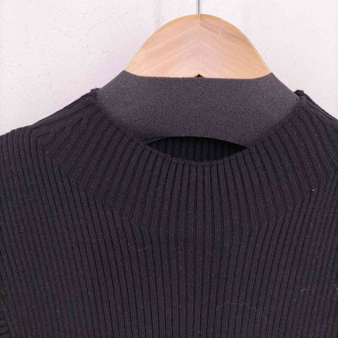 エヌナチュラルビューティーベーシック N.NATURAL BEAUTY BASIC コールドショルダーニットワンピース レディース JPN:M