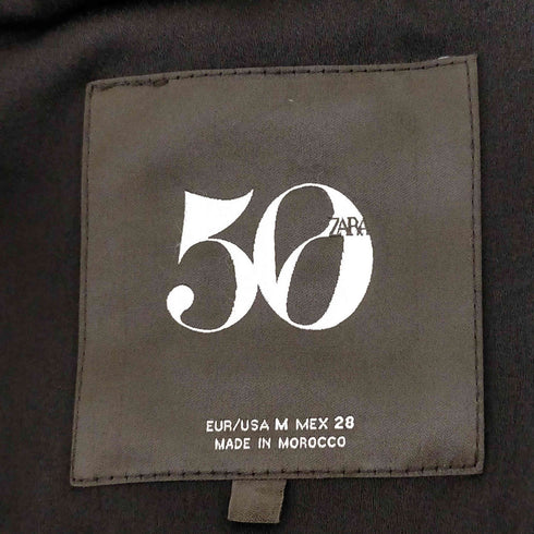 ザラ ZARA サテン スーツブレザー 50TH ANNIVERSARY レディース import:M
