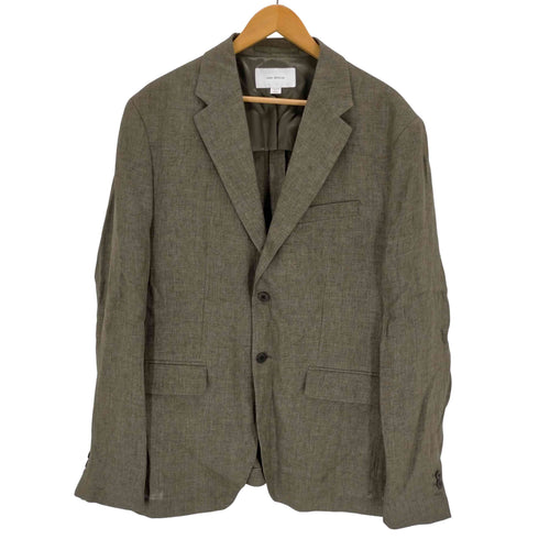 ザラ ZARA ブレザースーツ リネン100% メンズ US:44