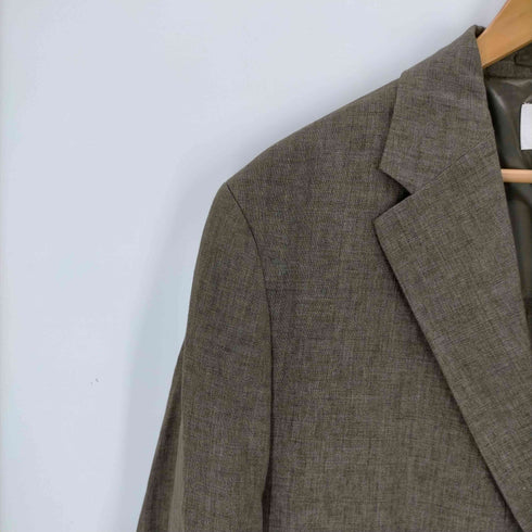 ザラ ZARA ブレザースーツ リネン100% メンズ US:44