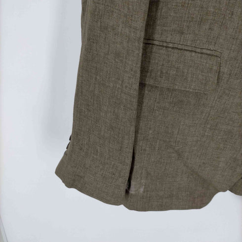 ザラ ZARA ブレザースーツ リネン100% メンズ US:44