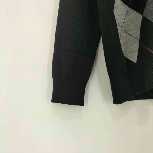 フレッドペリー FRED PERRY アーガイル Vネック プルオーバー ニット メンズ import:M