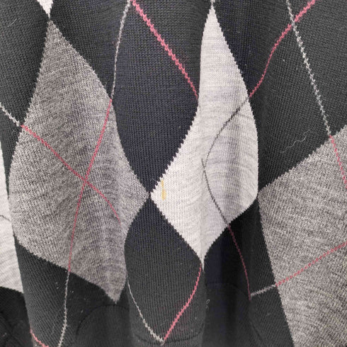 フレッドペリー FRED PERRY アーガイル Vネック プルオーバー ニット メンズ import:M