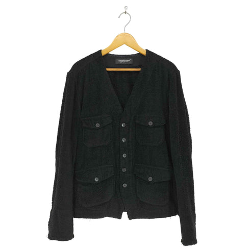 アンダーカバー UNDERCOVER 21SS cotton pile blouson コットンパイル ノーカラージャケット メンズ JPN:4