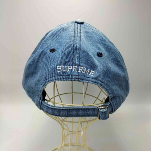 シュプリーム Supreme 25SS License Plate 6-Panel BLUE DENIM ライセンス プレート 6パネル キャップ メンズ