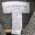 リズ クレイボーン LIZ Claiborne LIZSPORT シルク ウール ナイロン ミックスファブリック 織り ジップアップ シャツ ジャケット レディース import:M