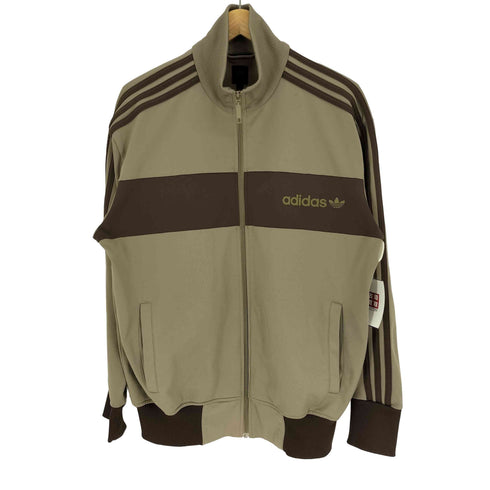 アディダス adidas 00S ロゴ プリント ライン サイド スリーストライプ トラック ジャケット ジャージ 2003年製 メンズ O