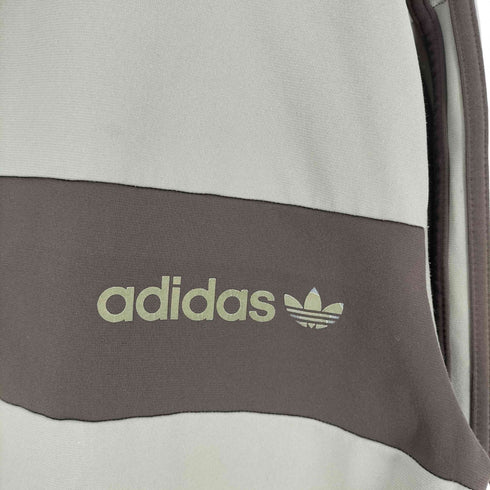 アディダス adidas 00S ロゴ プリント ライン サイド スリーストライプ トラック ジャケット ジャージ 2003年製 メンズ O