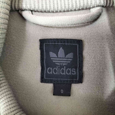 アディダス adidas 00S ロゴ プリント ライン サイド スリーストライプ トラック ジャケット ジャージ 2003年製 メンズ O