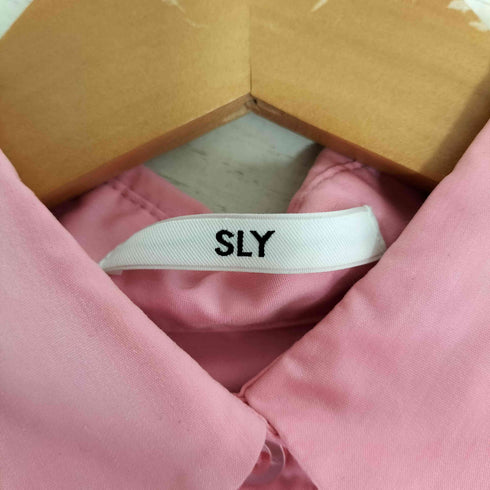スライ SLY LOOSE OVER ARMSLIT SH シャツ レディース FREE