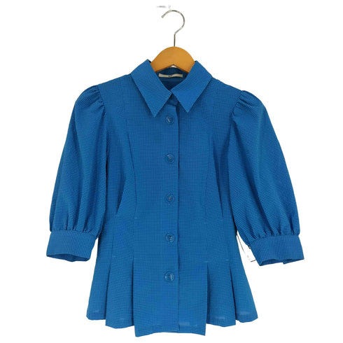 スライ SLY WAIST TUCK CHECK RIPPLE TOPS トップス レディース JPN:1