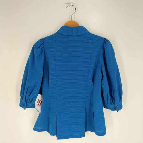 スライ SLY WAIST TUCK CHECK RIPPLE TOPS トップス レディース JPN:1