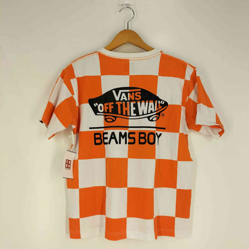 バンズ VANS 別注 チェッカー ロゴTシャツ レディース JPN:S
