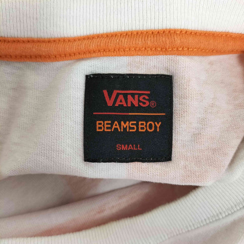 バンズ VANS 別注 チェッカー ロゴTシャツ レディース JPN:S