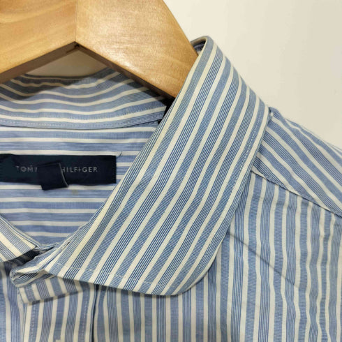 トミーヒルフィガー TOMMY HILFIGER ストライプ L/S シャツ メンズ 36-37