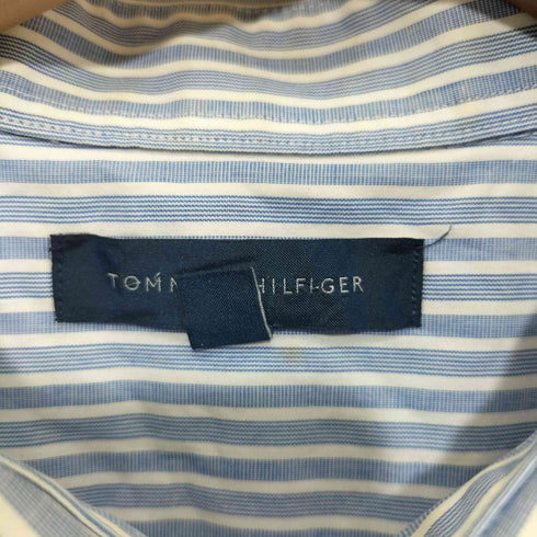 トミーヒルフィガー TOMMY HILFIGER ストライプ L/S シャツ メンズ 36-37